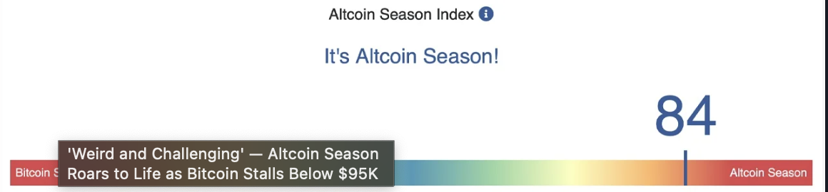 altcoin season är här