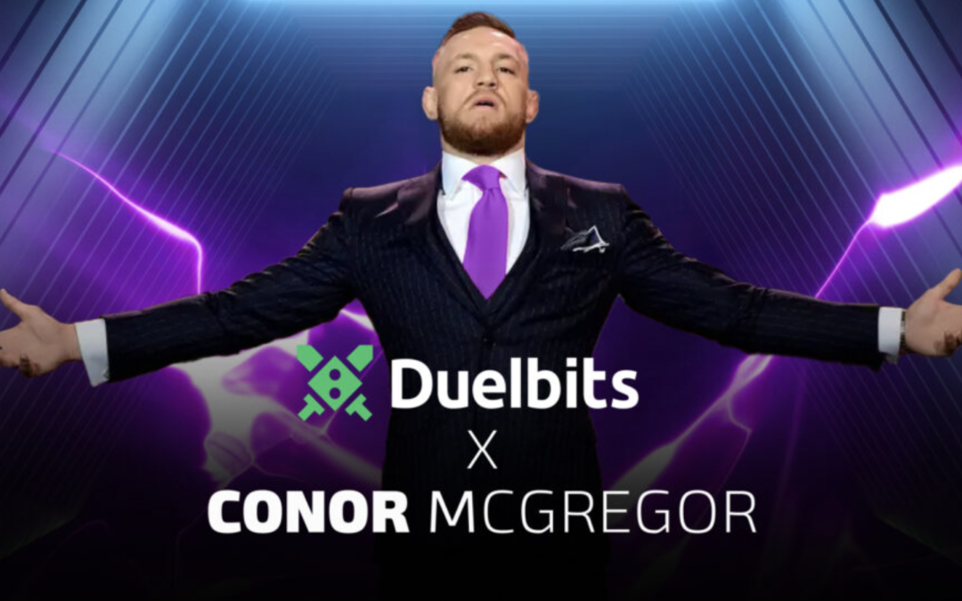 Conor McGregor är ambassadör för Duelbits casino