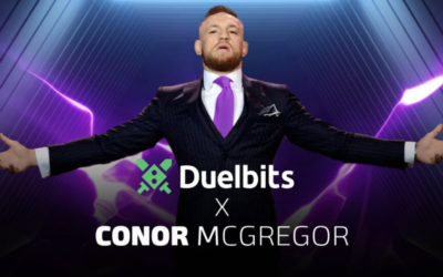 Conor McGregor är ambassadör för Duelbits casino