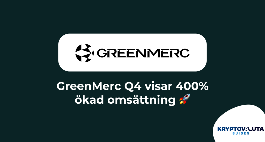 GreenMerc Q4 Rapport: Omsättning upp +400% och aktien rusar