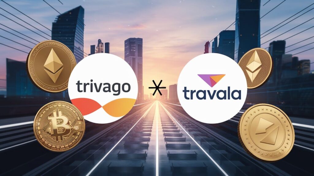 Kryptobetalningar nu möjligt i reseappen Trivago