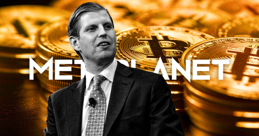 Eric Trump rådgivare åt Metaplanet - Japans motsvarighet till Strategy