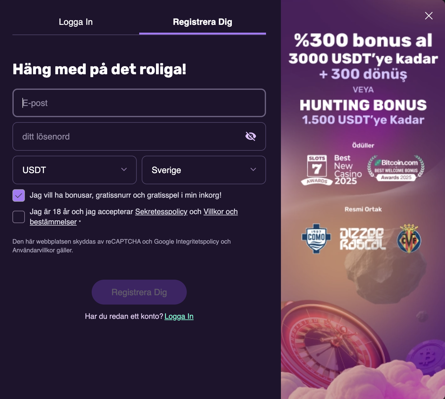 Playbet recension öppna konto
