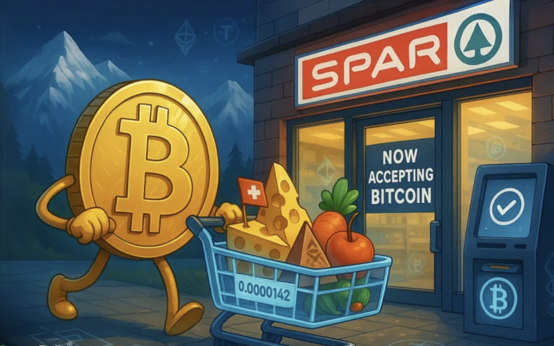 Holländska jätten SPAR testar bitcoin betalningar i Schweiz