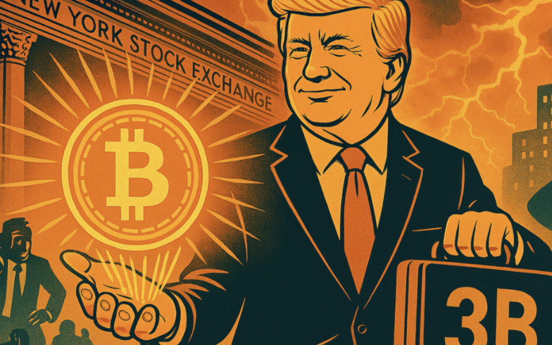 Trump Media & Technology tar in 3 miljarder dollar för att köpa bitcoin