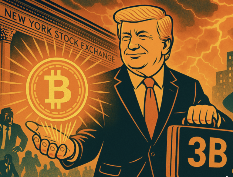 Trump Media & Technology tar in 3 miljarder dollar för att köpa bitcoin