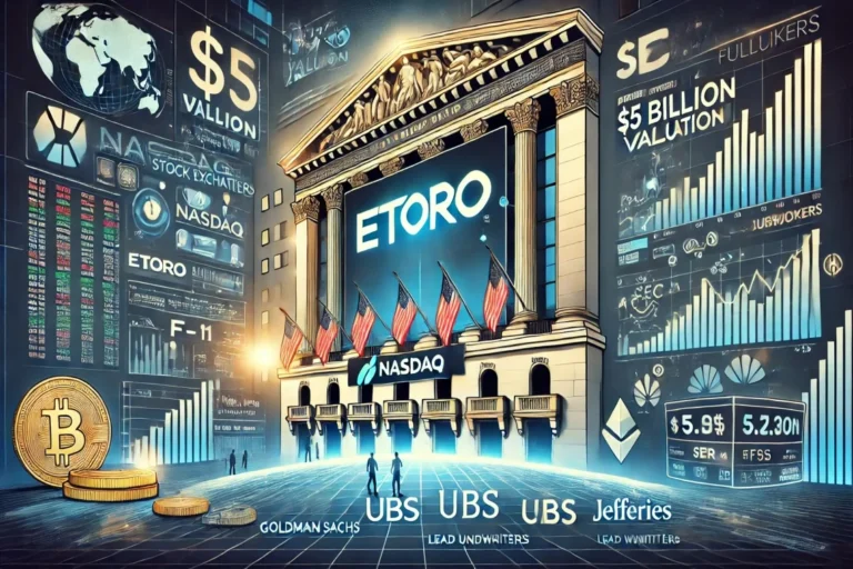 eToro börsnoteras