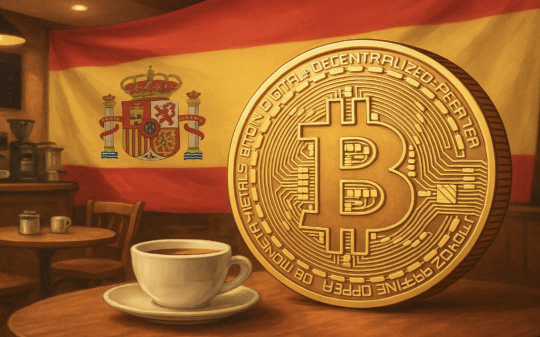 Liten Spansk Cafékedja skall köpa bitcoin för €1 miljard!