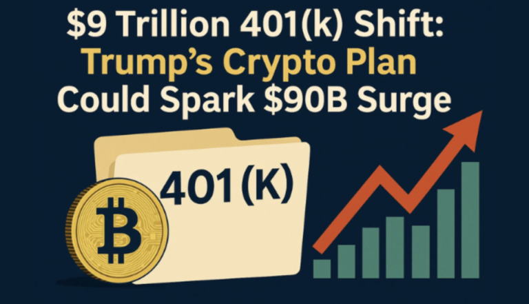 Donald Trump öppnar upp för pensionspengar att komma in i kryptomarknaden