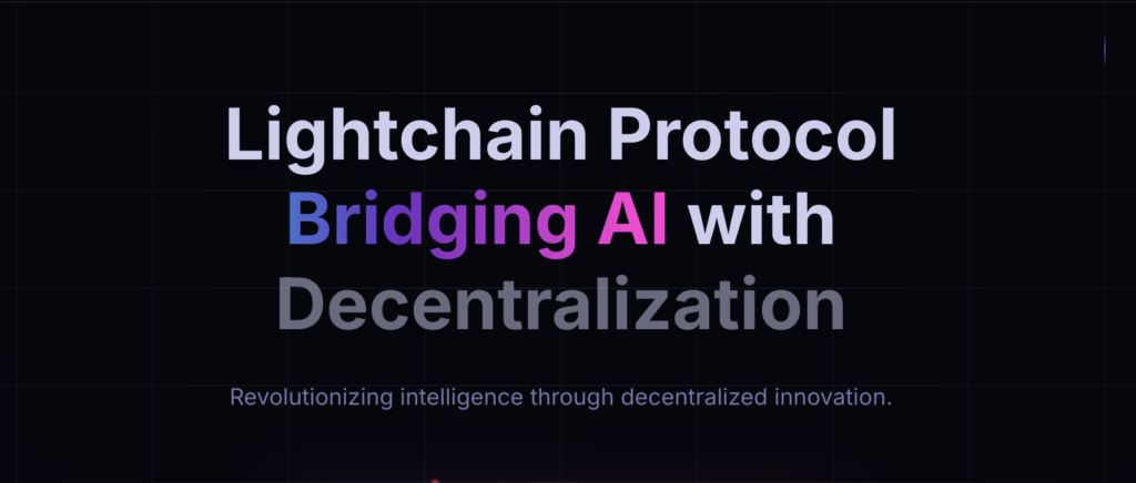 Lightchain AI är en decentraliserad
