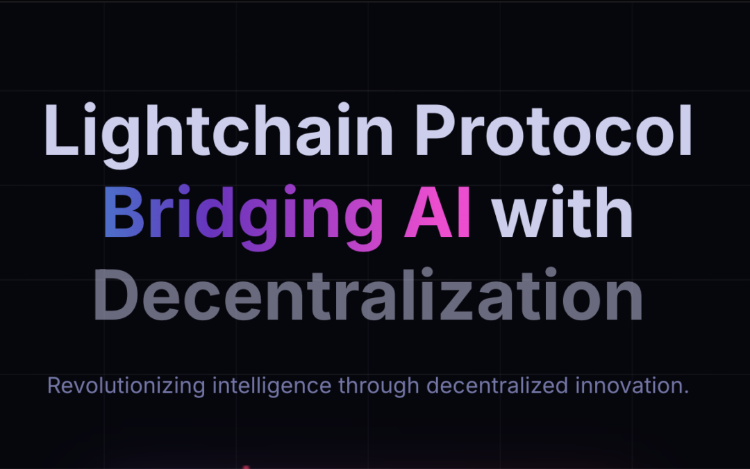 Lightchain AI är en decentraliserad