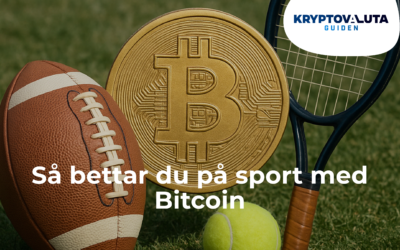 GUIDE: Så bettar man på fotboll, tennis och annan sport med bitcoin 2025