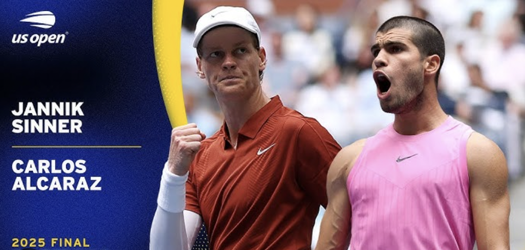 Betta på US Open finalen mellan Jannik Sinner & Carlos Alcaraz