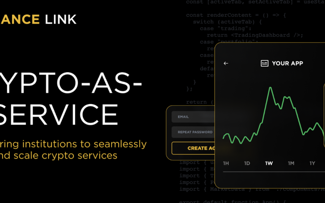 Binance lanserar Crypto-as-a-Service för banker och mäklare