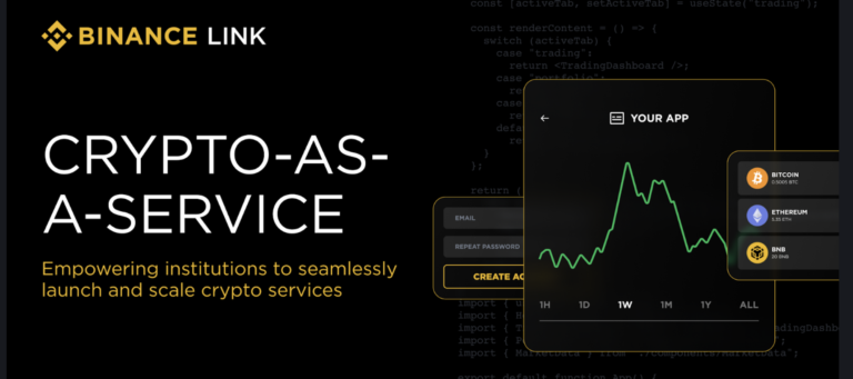 Binance lanserar Crypto-as-a-Service för banker och mäklare