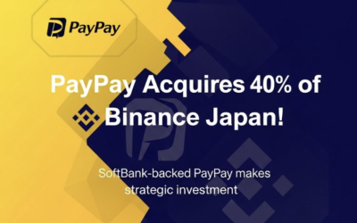 Softbank investerar i Binance Japan via PayPay