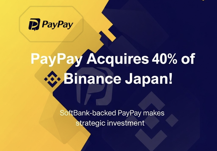 Softbank investerar i Binance Japan via PayPay
