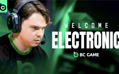 Kryptocasinot BC.GAME har skrivit kontrakt med Denis “electronic” Sharipov
