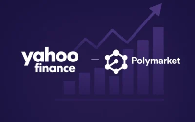Polymarket integreras på Yahoo Finance