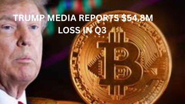Trump Media & Technology Group gjorde $54.8M i förlust i Q3