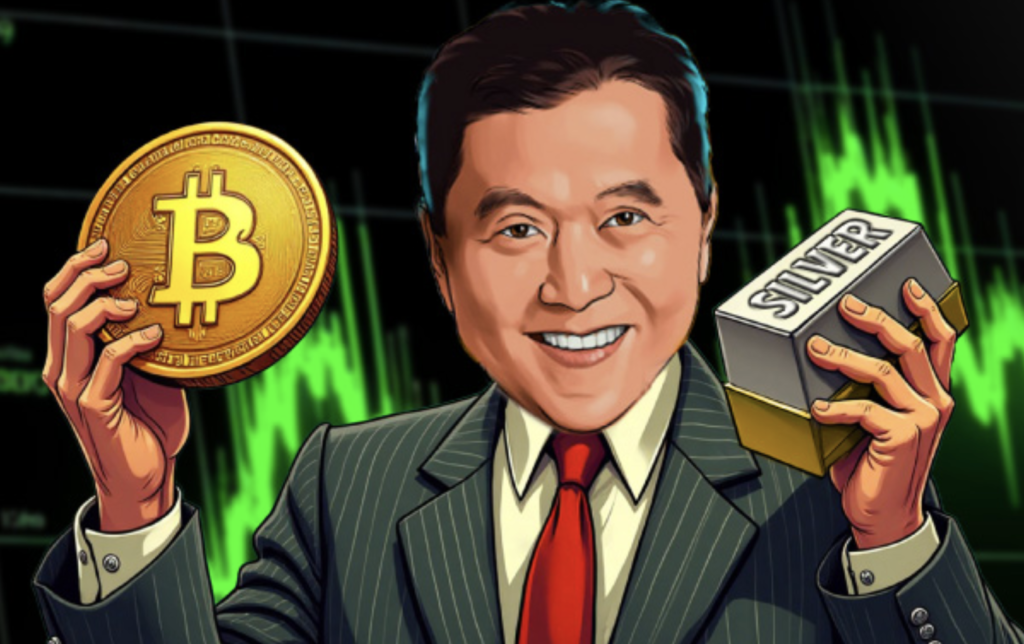 Robert Kiyosaki tror på 200 dollar för Silverkursen