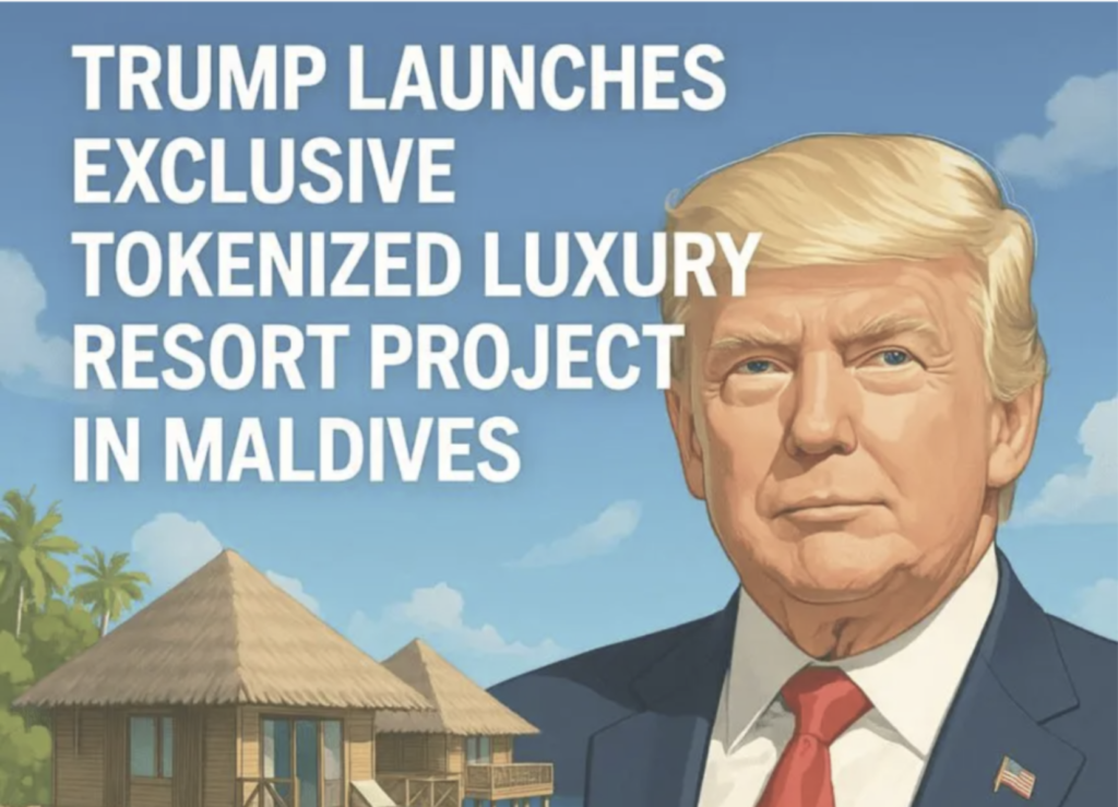 Trump tokeniserar ny lyxresort på Maldiverna i samarbete med Saudiarabien