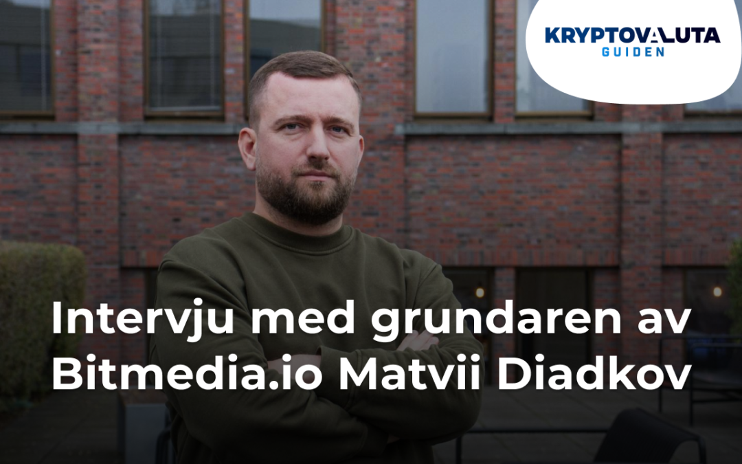 Intervju med grundaren av Bitmedia Matvii Diadkov om kryptomarketing, gaming & adoption
