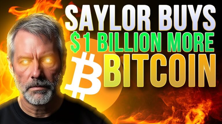 Michael Saylor har köpt bitcoin för ytterligare en miljard dollar…