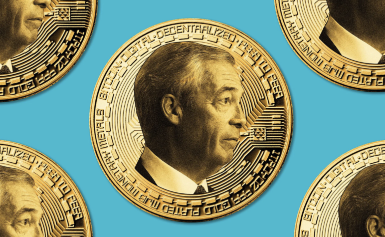 Kryptoinvesterare donerar 12M USD i Bitcoin till Nigel Farage parti Reform UK