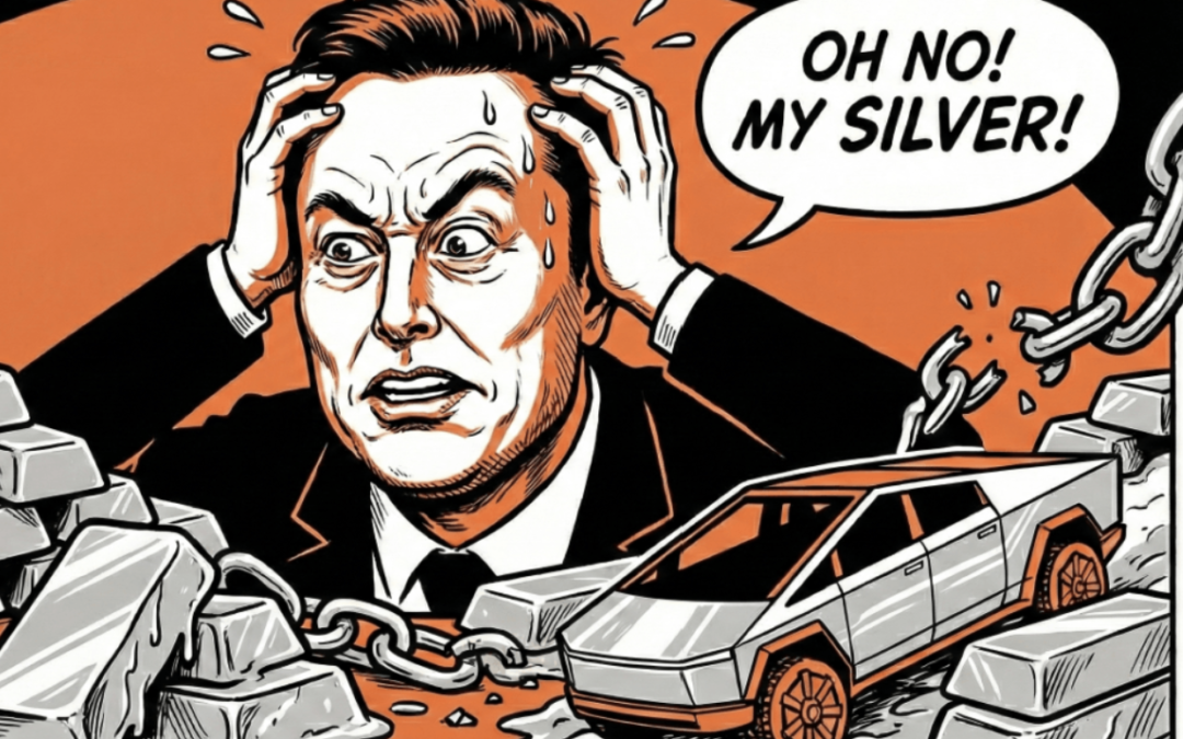 Elon Musk kommenterar silverkursen och Kinas utspel