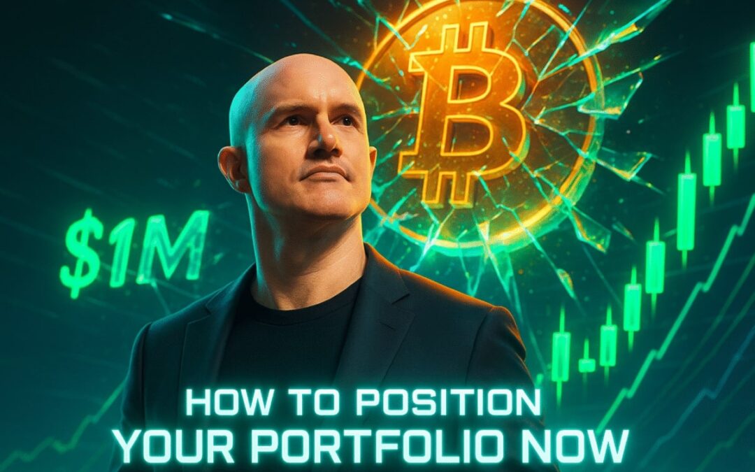 Coinbase VD: Bitcoin når 1 miljon dollar 2030…bara inte bankerna förstör…