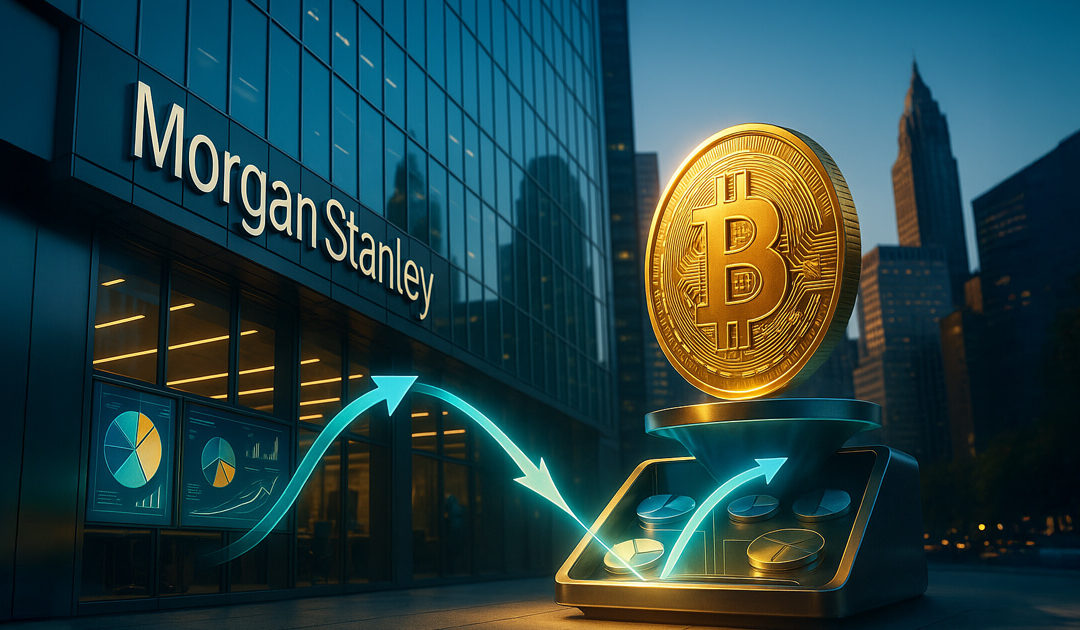 Morgan Stanley ansöker om att få notera Bitcoin och Solana ETF:er