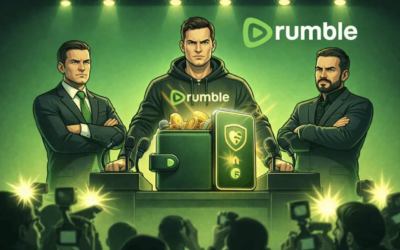 Rumble lanserar krypto wallet för direkta betalningar till influencers