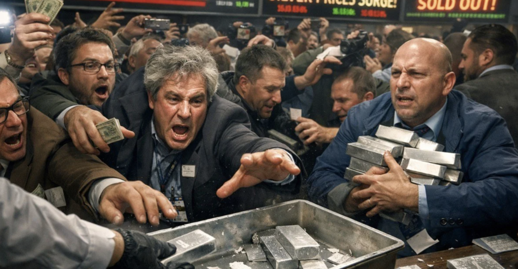 Peter Schiff: Silverkursen är snart över 100 så köp mer nu...
