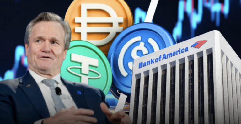 Bank of Americas VD vill förbjuda ränta på Stablecoins