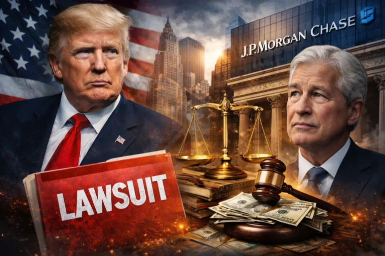Donald Trump stämmer världens största bank på $5 miljarder...