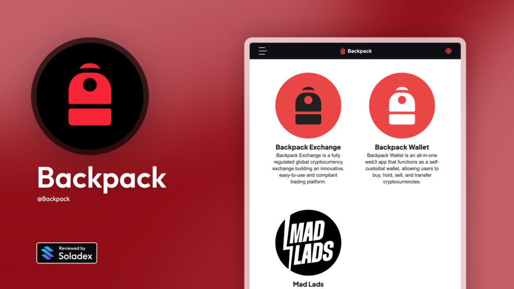 Backpack Exchange tar in 50 mUSD på Unicorn-värdering