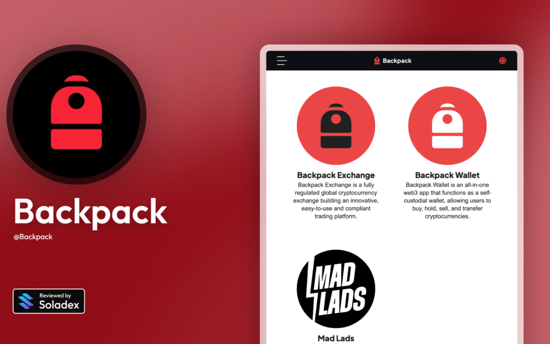 Backpack Exchange tar in 50 mUSD på Unicorn-värdering