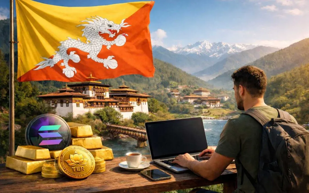 Bhutan lockar digitala nomader med nytt Visum kopplat till ny token