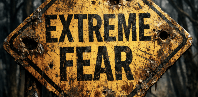 Crypto Fear and Greed Index just nu: Extrem rädsla…