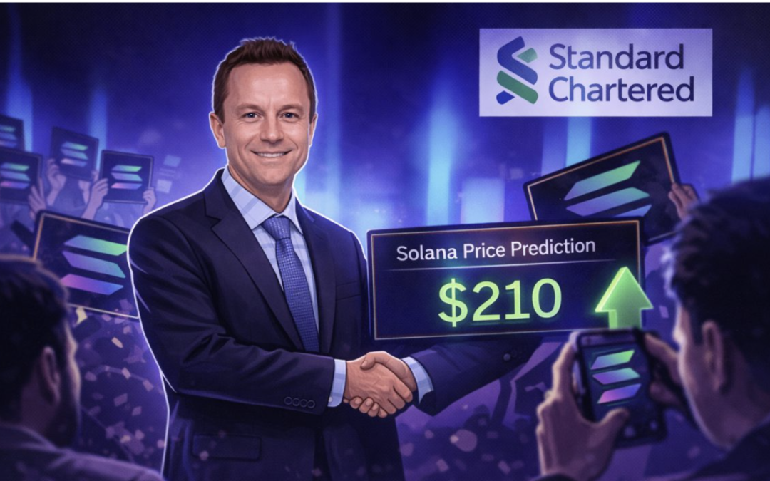 Standard Chartered Analys: Solana kursen skall upp 3x under 2026