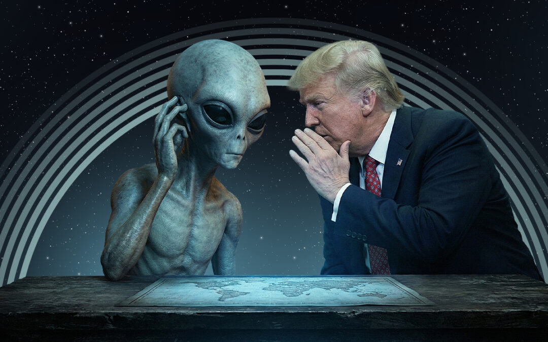 Polymarket Odds: 18% chans att Trump avslöjar allt om UFO fenomenet