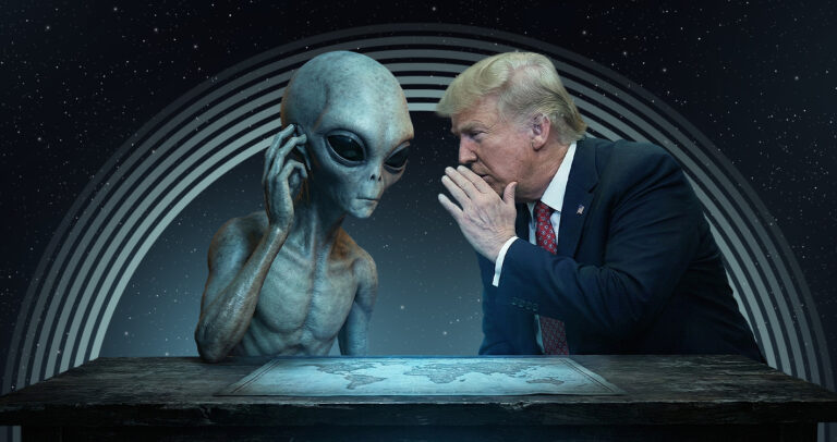 Polymarket Odds: 18% chans att Trump avslöjar allt om UFO fenomenet