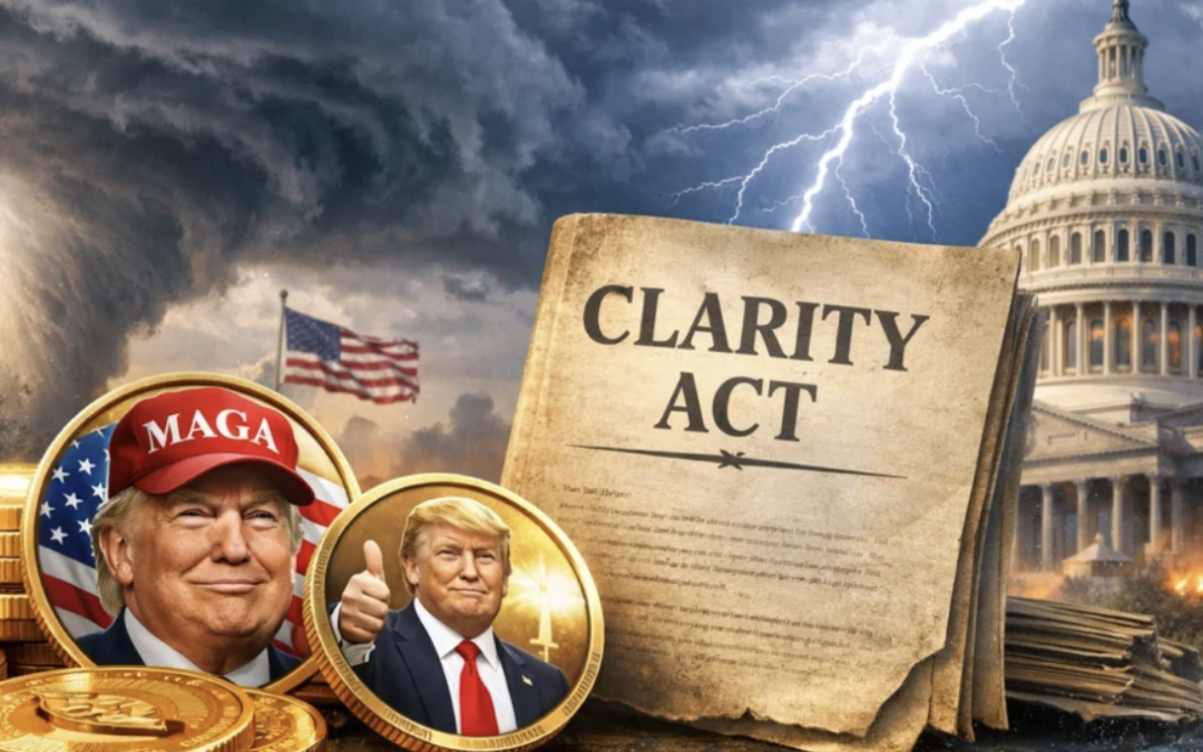 Donald Trump sågar bankernas försök att stoppa Clarity Act