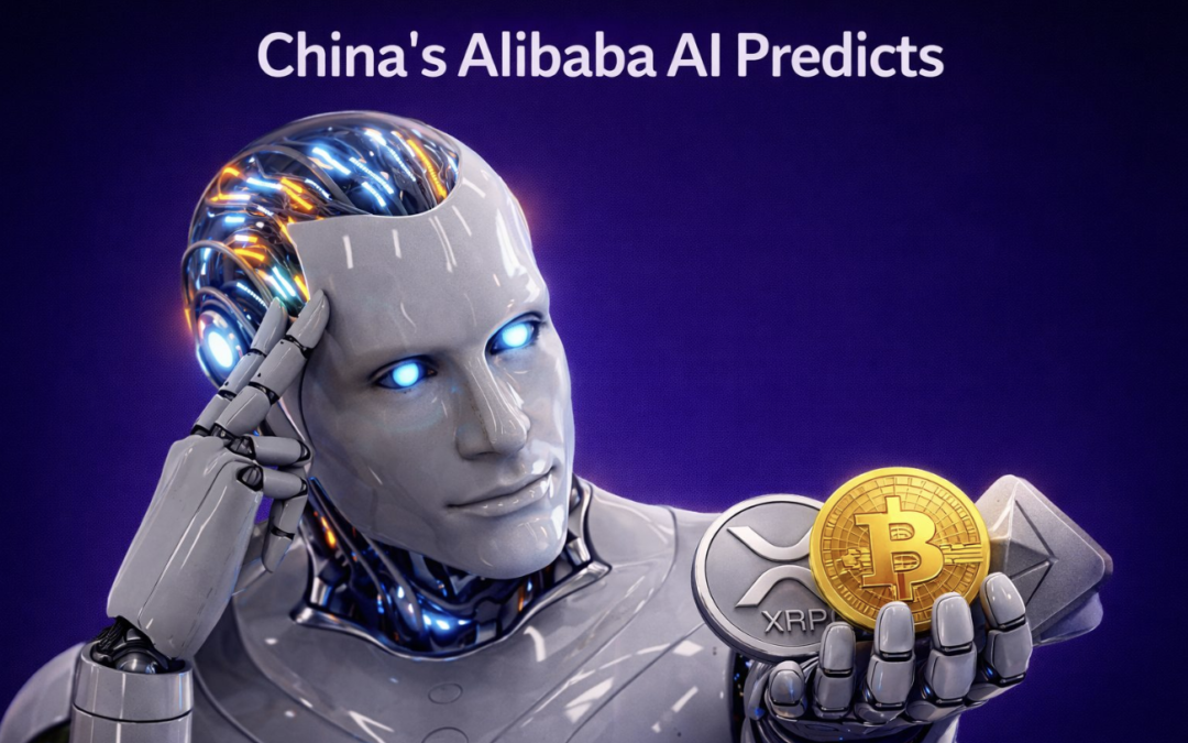 Alibaba AI förutspår priset på bitcoin, XRP & Ethereum i slutet av 2026.