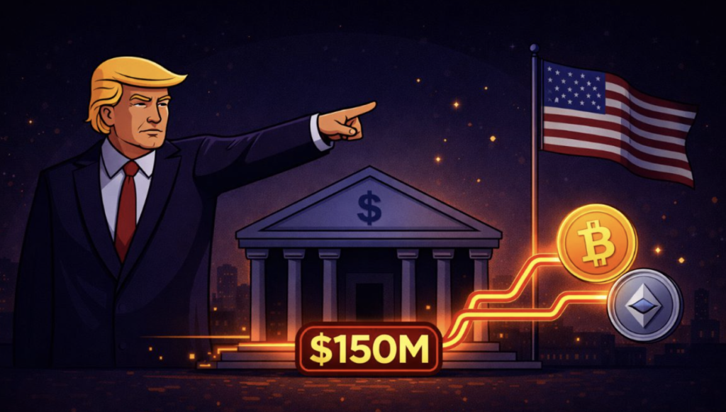 Donald Trump pushar in krypto i bankväsendet | Kryptovalutaguiden