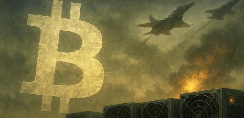 Iran har bombat 23 Amerikanska baser i Irak i natt och bitcoin faller