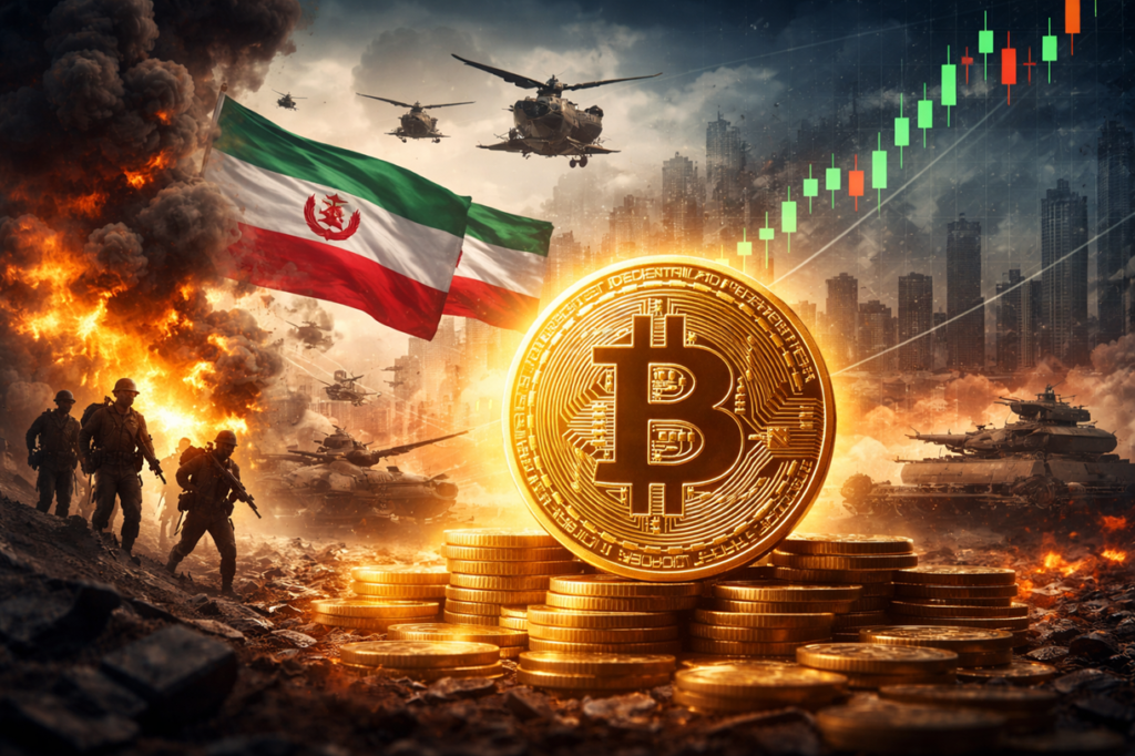 Därför stiger Bitcoin trots det stora kriget mellan Israel och Iran...