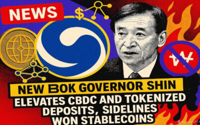 Sydkoreas nye centralbankschef propagerar för CBDC