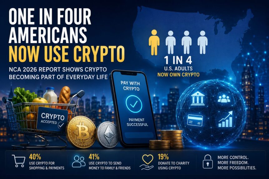 Hela 67 miljoner amerikaner äger kryptovaluta...